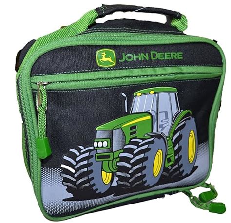 john deere lunch box metal|john deere lunch bag.